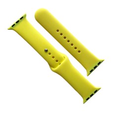 Ремінець Apple Watch 38, Watch 40, Silicone WatchBand, New Yellow, Жовтий