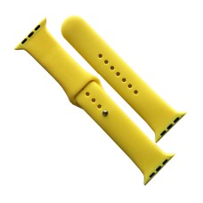 Ремінець Apple Watch 38, Watch 40, Silicone WatchBand, Canary Yellow, Жовтий