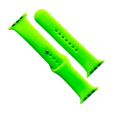 Ремінець Apple Watch 38, Watch 40, Silicone WatchBand, Party Green, Зелений