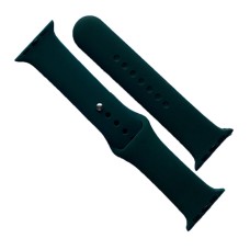 Ремінець Apple Watch 38, Watch 40, Silicone WatchBand, Cyprus Green, Зелений