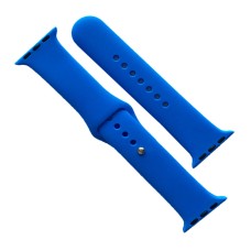 Ремінець Apple Watch 42, Watch 44, Silicone WatchBand, Capri Blue, Синій