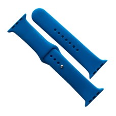 Ремінець Apple Watch 42, Watch 44, Silicone WatchBand, Blue New, Синій