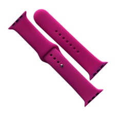 Ремінець Apple Watch 42, Watch 44, Silicone WatchBand, Dragon Fruit, Рожевий