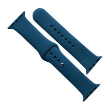 Ремінець Apple Watch 42, Watch 44, Silicone WatchBand, Alaskan Blue, Синій