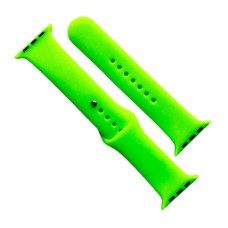 Ремінець Apple Watch 42, Watch 44, Silicone WatchBand, Party Green, Зелений