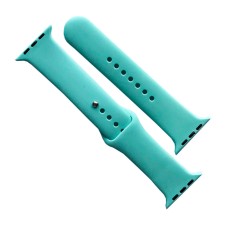 Ремінець Apple Watch 42, Watch 44, Silicone WatchBand, Light Cyan, Блакитний