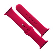 Ремінець Apple Watch 42, Watch 44, Silicone WatchBand, Pomegranade, Червоний