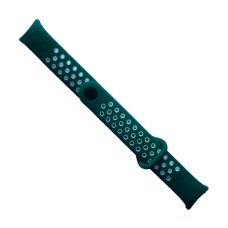 Ремінець Xiaomi Mi Band 8, Mi Band 9, BeCover Nike, Green-White, Зелений