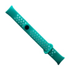 Ремінець Xiaomi Mi Band 8, Mi Band 9, BeCover Nike, Mint-White, М'ятний