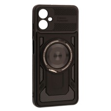 Чохол Samsung A065 Galaxy A06, Protective Ring, MagSafe, Чорний