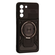 Чохол Samsung G990B Galaxy S21 FE, Protective Ring, MagSafe, Чорний