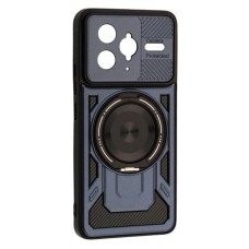 Чохол Xiaomi Poco F7 Ultra, Protective Ring, MagSafe, Синій