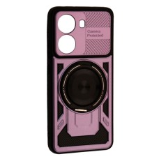 Чохол Xiaomi Poco X7 Pro, Protective Ring, MagSafe, Фіолетовий