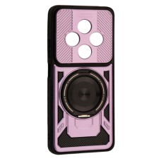 Чохол Xiaomi Poco C75, Redmi 14C, Redmi A4, Protective Ring, MagSafe, Фіолетовий