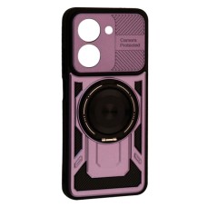 Чохол Xiaomi Poco C71, Redmi A5, Protective Ring, MagSafe, Фіолетовий
