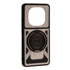 Чохол Xiaomi Redmi Note 14 Pro 4G, Protective Ring, Space Gray, MagSafe, Сірий