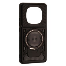 Чохол Xiaomi Poco X7, Redmi Note 14 Pro 5G, Protective Ring, MagSafe, Чорний
