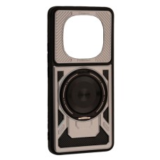 Чохол Xiaomi Poco X7, Redmi Note 14 Pro 5G, Protective Ring, Space Gray, MagSafe, Сірий