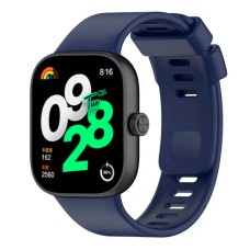 Ремінець Xiaomi Mi Band 8 Pro, Mi Band 9 Pro, Redmi Watch 4, Silicone Band, Dark Blue, Синій