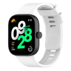 Ремінець Xiaomi Mi Band 8 Pro, Mi Band 9 Pro, Redmi Watch 4, Silicone Band, Білий
