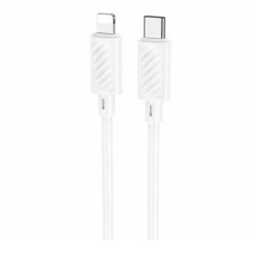 USB кабель Hoco X88 Apple iPhone SE 2022, iPhone 14 Pro Max, iPhone 14 Plus, iPhone 14 Pro, iPhone 14, iPhone 13 Pro, iPhone 13 Mini, iPhone 13, iPhone 13 Pro Max, iPhone 12 Mini, iPhone 12 Pro Max, iPhone 12 Pro, Lightning, 2.0 м., Білий