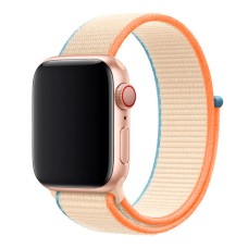Ремінець Apple Watch 42, Watch 44, Sport Loop Band, Кремовий