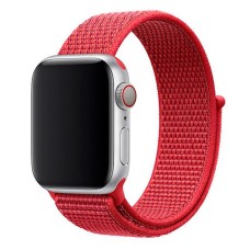 Ремінець Apple Watch 42, Watch 44, Sport Loop Band, Червоний