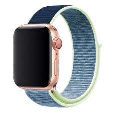 Ремінець Apple Watch 42, Watch 44, Sport Loop Band, Yellow Blue, Синій