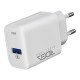 Сетевое зарядное устройство Ridea RW-18120 Rapid, Белый