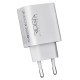 Сетевое зарядное устройство Ridea RW-20120 Rapid Pro, Белый