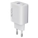 Сетевое зарядное устройство Ridea RW-20120 Rapid Pro, Белый
