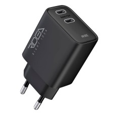 Мережевий зарядний пристрій Ridea RW-36120 Turbo Pro, Чорний