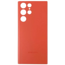 Задня кришка Samsung S908 Galaxy S22 Ultra, (High quality), Помаранчевий