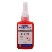 Фіксатор різьблення Kafuter K-0262, 50 мл., Червоний