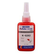 Фіксатор різьблення Kafuter K-0262, 50 мл., Червоний