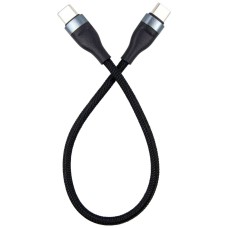 USB кабель Dengos NTK-TC-TC-SHRT, 0.25 м., Черный