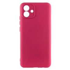 Чохол Samsung A075 Galaxy A07, GETMAN Liquid Silk, Marsala, Бордовий