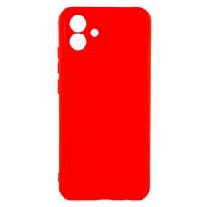 Чохол Samsung A075 Galaxy A07, GETMAN Liquid Silk, Dark Red, Червоний
