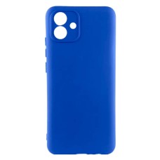 Чохол Samsung A075 Galaxy A07, GETMAN Liquid Silk, Deep Navy, Синій