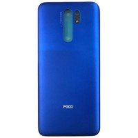 Задня кришка Xiaomi Poco M2, (High quality), Синій