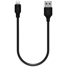 USB кабель Wekome WDC-105i Apple iPhone SE 2022, iPhone 14 Pro Max, iPhone 14 Plus, iPhone 14 Pro, iPhone 14, iPhone 13 Pro, iPhone 13 Mini, iPhone 13, iPhone 13 Pro Max, iPhone 12 Mini, iPhone 12 Pro Max, Lightning, 0.25 м., Черный