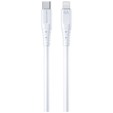 USB кабель Wekome WDC-160 Apple iPhone SE 2022, iPhone 14 Pro Max, iPhone 14 Plus, iPhone 14 Pro, iPhone 14, iPhone 13 Pro, iPhone 13 Mini, iPhone 13, iPhone 13 Pro Max, iPhone 12 Mini, iPhone 12 Pro Max, iPhone 12 Pro, Lightning, Белый