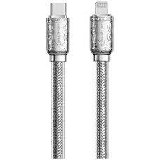 USB кабель Wekome WDC-178 Apple iPhone SE 2022, iPhone 14 Pro Max, iPhone 14 Plus, iPhone 14 Pro, iPhone 14, iPhone 13 Pro, iPhone 13 Mini, iPhone 13, iPhone 13 Pro Max, iPhone 12 Mini, iPhone 12 Pro Max, iPhone 12 Pro, Lightning, Серый