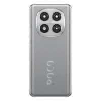 Задня кришка Xiaomi Poco X7, (High quality), Срібний