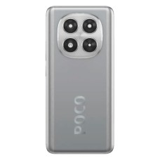 Задня кришка Xiaomi Poco X7, (High quality), Срібний