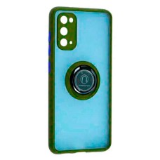 Чехол Samsung A065 Galaxy A06, Goospery Ring Case, Оливковый