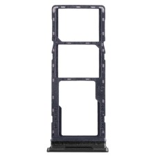 Слот SIM-карти (лоток) Infinix Hot 20i, з роз'ємом карти пам'яті, Чорний