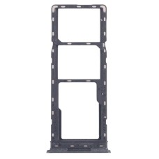 Слот SIM-карти (лоток) Infinix Smart 8, з роз'ємом карти пам'яті, Чорний