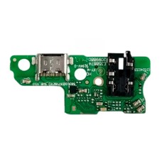 Нижня плата ZTE Blade A35, Blade A55, з роз'ємом зарядки і мікрофоном, з роз'ємом навушників