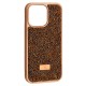 Чехол Apple iPhone 13 Pro, Swarovski Diamond, Золотой